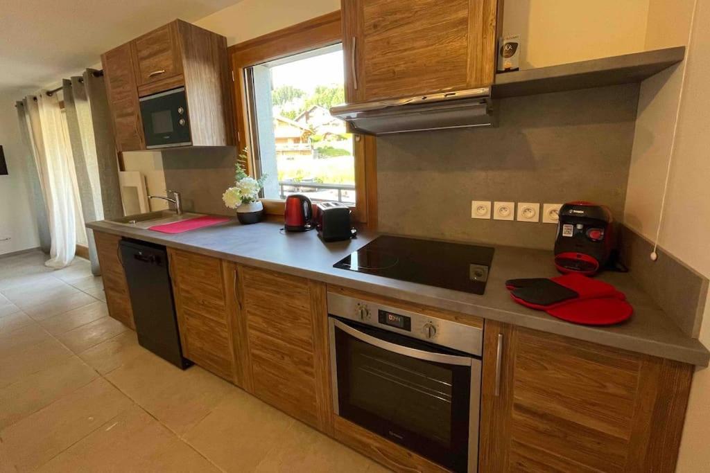 Studio A La Montagne Saint-Jean-de-Sixt Ngoại thất bức ảnh