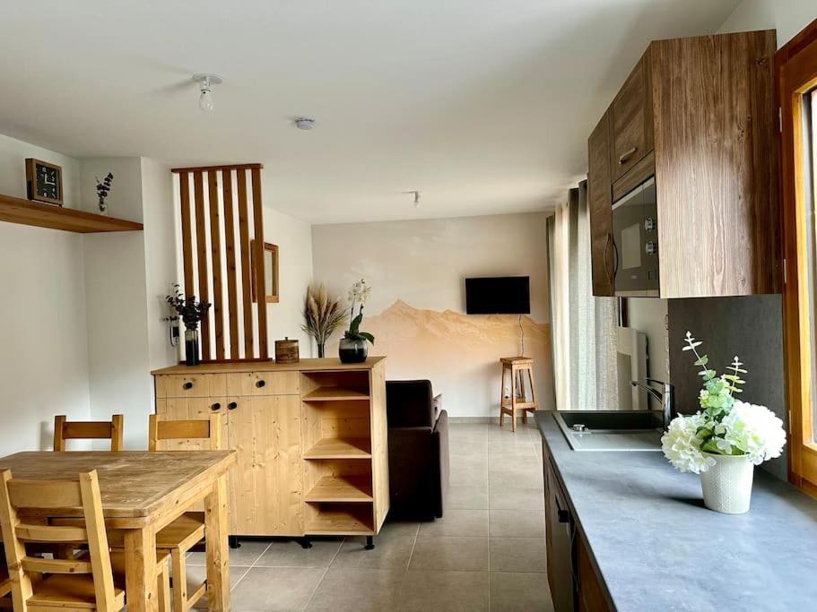 Studio A La Montagne Saint-Jean-de-Sixt Ngoại thất bức ảnh